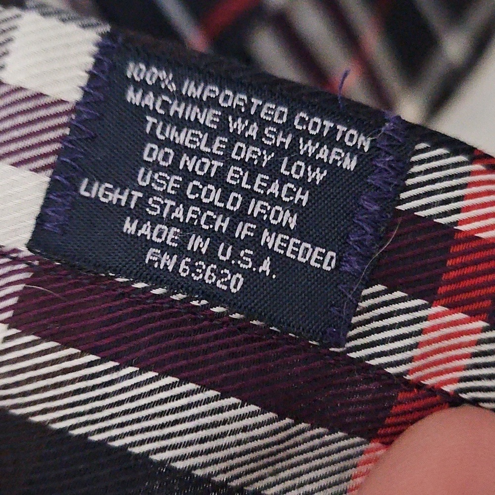 Burberry Classic Black and White Plaid Men's Shirt - Picture 3 of 4